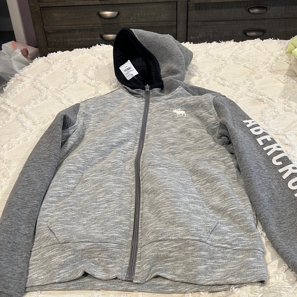 Fleece lined hoodie